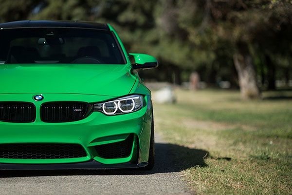 Autofarbe BMW Grün